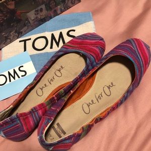 Toms ballet flat multi-colored
